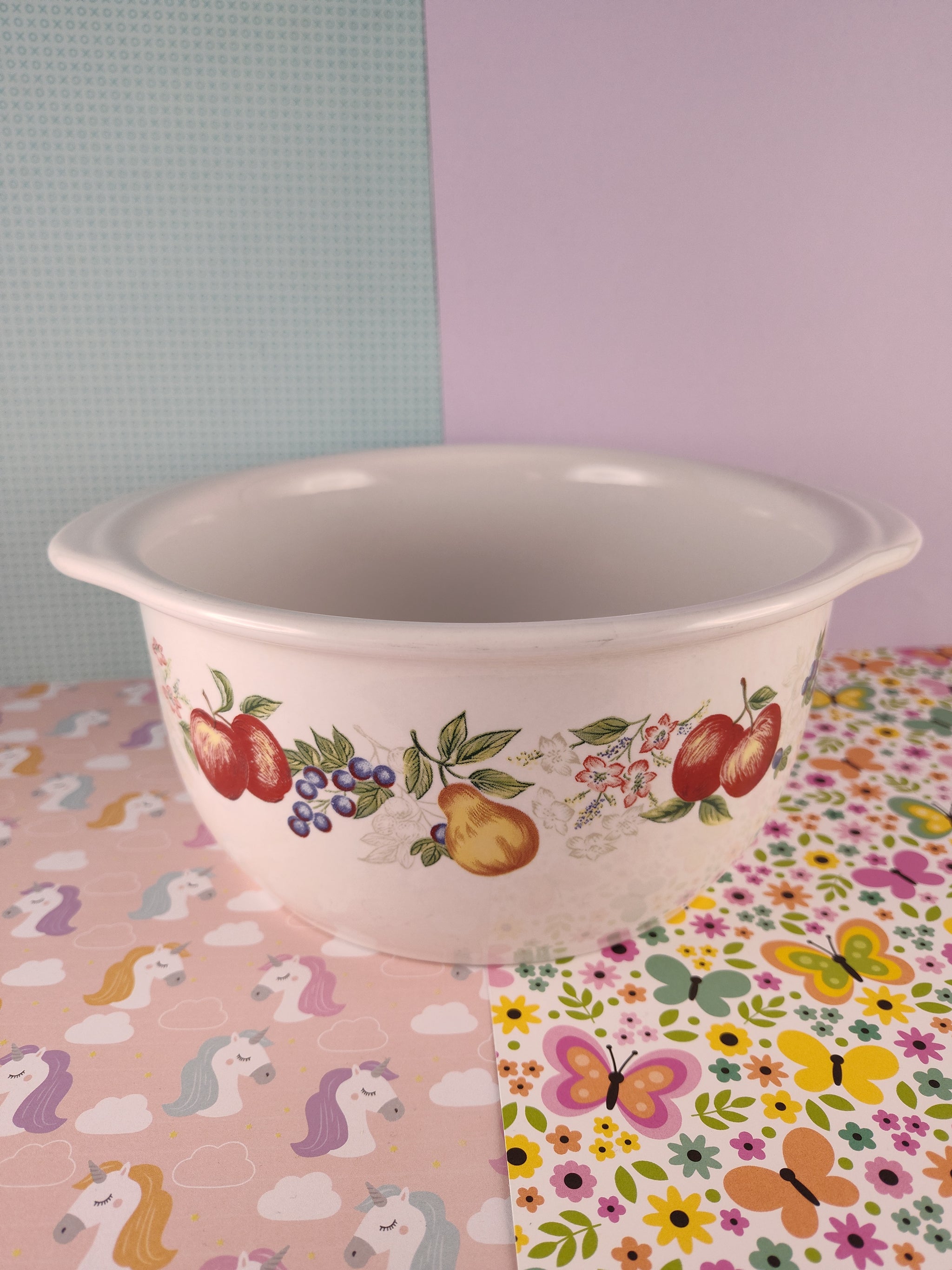 Vintage Corelle Coordinates Abundance Casserole Dish no lid 1 1 2 Pfaltzcraftsmore