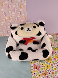 2021 Rilakkuma Sofa Cow Plushie Accessory/Cellphone Holder, Nice & Clean