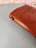 "To My Daughter" From Mom Engraved Leather Journal/Notebook, New & Unused