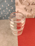 Vintage Pepsi Soda Pop "Season's Greetings" Winter Christmas Holiday Glass Tumbler, Nice & Clean