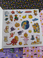 Vintage 1989 The Berenstain Bears: Trick or Treat, First TIme Books w/Stickers Softcover, Nice & Clean