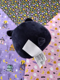 Kellytoys Squishmallow Plush 5" Shellie the Skeleton Bear Black + Purple, NWT