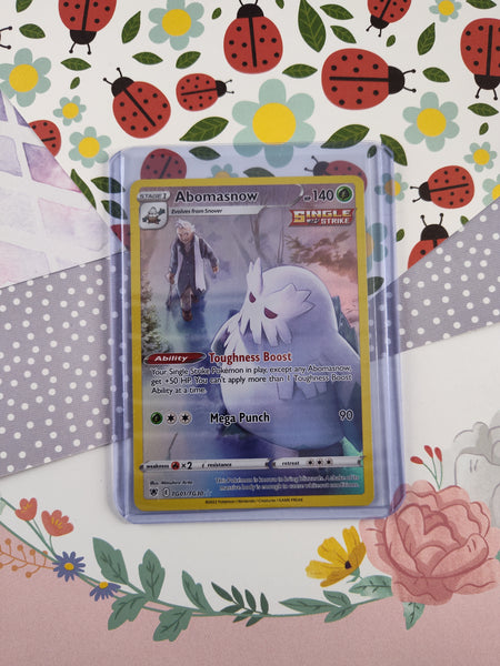 Pokemon TCG - Abomasnow Astral Radiance Full Art Holo Card TG01/TG30 - Pfaltzcraftsmore Pokemon TCG - Abomasnow Astral Radiance Full Art Holo Card TG01/TG30 - Pfaltzcraftsmore