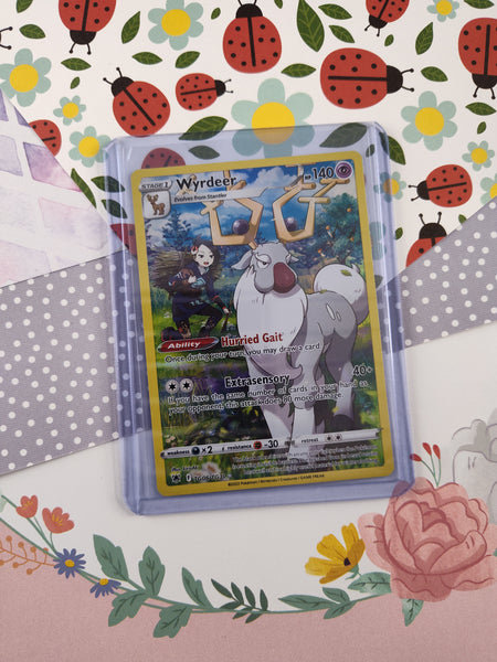 Pokemon TCG - Wyrdeer Astral Radiance Full Art Holo Card TG06/TG30 - N Pfaltzcraftsmore Pokemon TCG - Wyrdeer Astral Radiance Full Art Holo Card TG06/TG30 - N Pfaltzcraftsmore