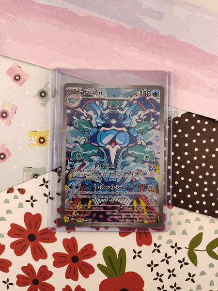 Pokemon Obsidian Flames Palafin #200 (Illustration Rare) Pokemon Obsidian Flames Palafin #200 (Illustration Rare)