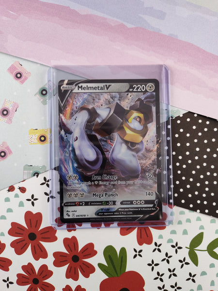 Pokemon TCG - Melmetal V Pokemon GO Full Art Holo Card 047/078 - NM Pokemon TCG - Melmetal V Pokemon GO Full Art Holo Card 047/078 - NM
