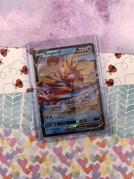 Pokemon Brilliant Stars Kingler V #28 Pokemon Brilliant Stars Kingler V #28