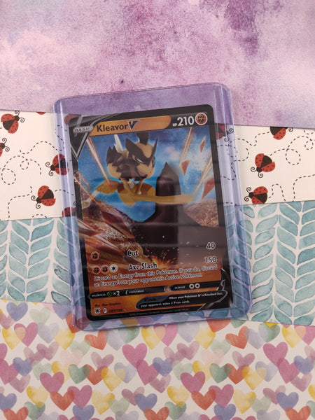 Pokemon TCG - Kleavor V Astral Radiance Full Art Holo Card 087/189 - N Pfaltzcraftsmore Pokemon TCG - Kleavor V Astral Radiance Full Art Holo Card 087/189 - N Pfaltzcraftsmore