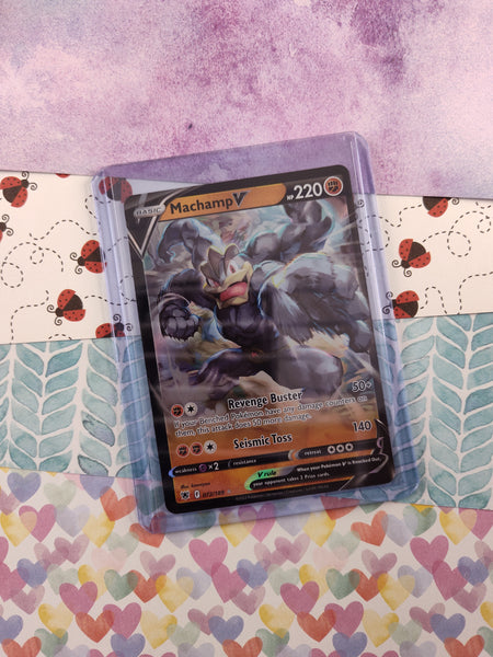 Pokemon TCG - Machamp V Astral Radiance Full Art Holo Card 072/189 - N Pfaltzcraftsmore Pokemon TCG - Machamp V Astral Radiance Full Art Holo Card 072/189 - N Pfaltzcraftsmore