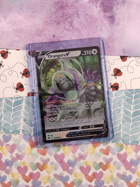 Pokemon TCG - Oranguru V Astral Radiance Full Art Holo Card 133/189 - Pfaltzcraftsmore Pokemon TCG - Oranguru V Astral Radiance Full Art Holo Card 133/189 - Pfaltzcraftsmore