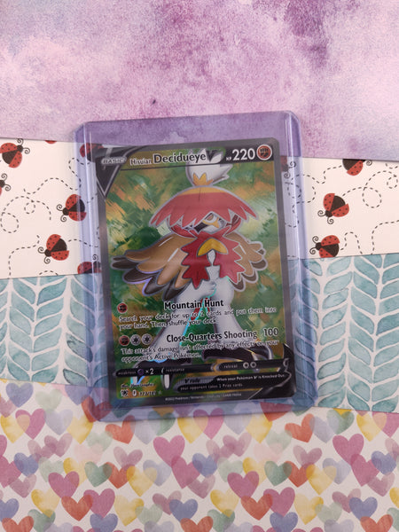 Pokemon TCG - Hisuian Decidueye V Astral Radiance Full Art Holo Card 1 Pfaltzcraftsmore Pokemon TCG - Hisuian Decidueye V Astral Radiance Full Art Holo Card 1 Pfaltzcraftsmore