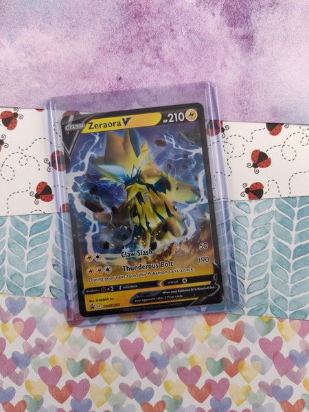 Pokemon TCG - Zeraora V Promo Full Art Holo Card SWSH263 - NM Pfaltzcraftsmore Pokemon TCG - Zeraora V Promo Full Art Holo Card SWSH263 - NM Pfaltzcraftsmore