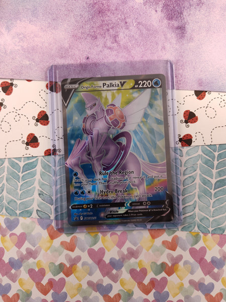 Pokemon TCG - Origin Forme Palkia V Promo Full Art Holo Card SWSH253 - Pfaltzcraftsmore Pokemon TCG - Origin Forme Palkia V Promo Full Art Holo Card SWSH253 - Pfaltzcraftsmore