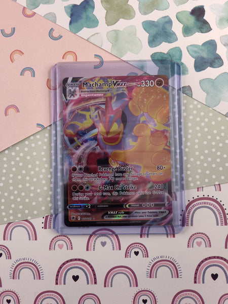 Pokemon TCG - Machamp VMAX Astral Radiance Full Art Holo Card 073/189 Pfaltzcraftsmore Pokemon TCG - Machamp VMAX Astral Radiance Full Art Holo Card 073/189 Pfaltzcraftsmore