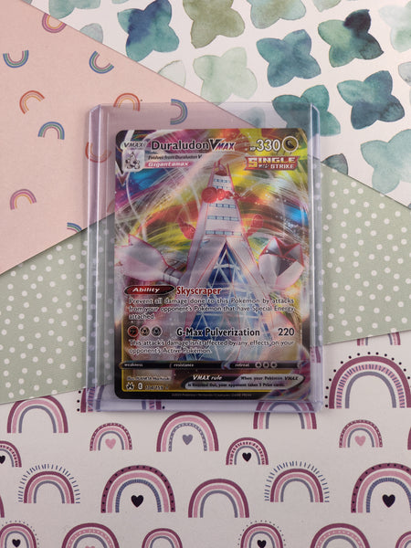 duraludon vmax pokemon card (Secret) making it a formidable opponent on the battlefield Duraludon VMAX CSR Custom Pokemon