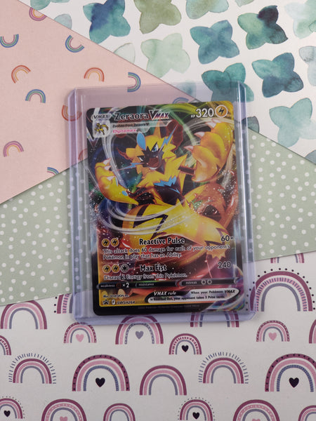 zeraora pokemon card full art Pokemon TCG - Zeraora VMAX Promo Full Art Holo Card SWSH264