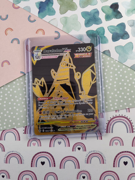 Pokemon TCG - Duraludon VMAX Silver Tempest Full Art Holo Card TG30/TG Pfaltzcraftsmore Pokemon TCG - Duraludon VMAX Silver Tempest Full Art Holo Card TG30/TG Pfaltzcraftsmore