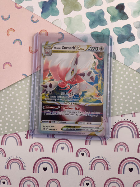 Pokemon TCG - Hisuian Zoroark VSTAR Lost Origin Full Art Holo Card 147 Pfaltzcraftsmore Pokemon TCG - Hisuian Zoroark VSTAR Lost Origin Full Art Holo Card 147 Pfaltzcraftsmore