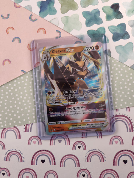 Pokemon TCG - Kleavor VSTAR Promo Full Art Holo Card SWSH249 - NM Pfaltzcraftsmore Pokemon TCG - Kleavor VSTAR Promo Full Art Holo Card SWSH249 - NM Pfaltzcraftsmore