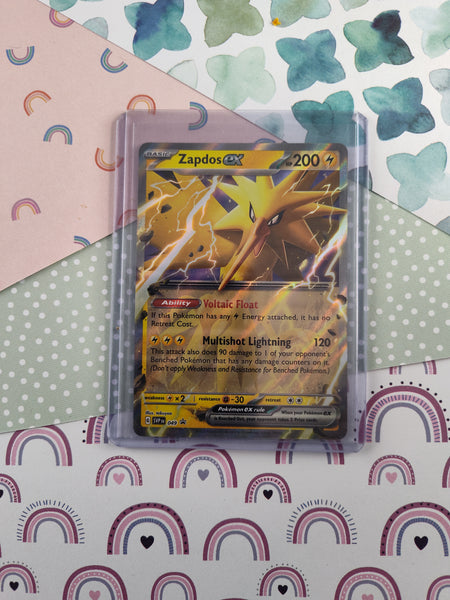 Pokemon TCG - Zapdos ex Promo Full Art Holo Card SVP 049 - NM Pfaltzcraftsmore Pokemon TCG - Zapdos ex Promo Full Art Holo Card SVP 049 - NM Pfaltzcraftsmore