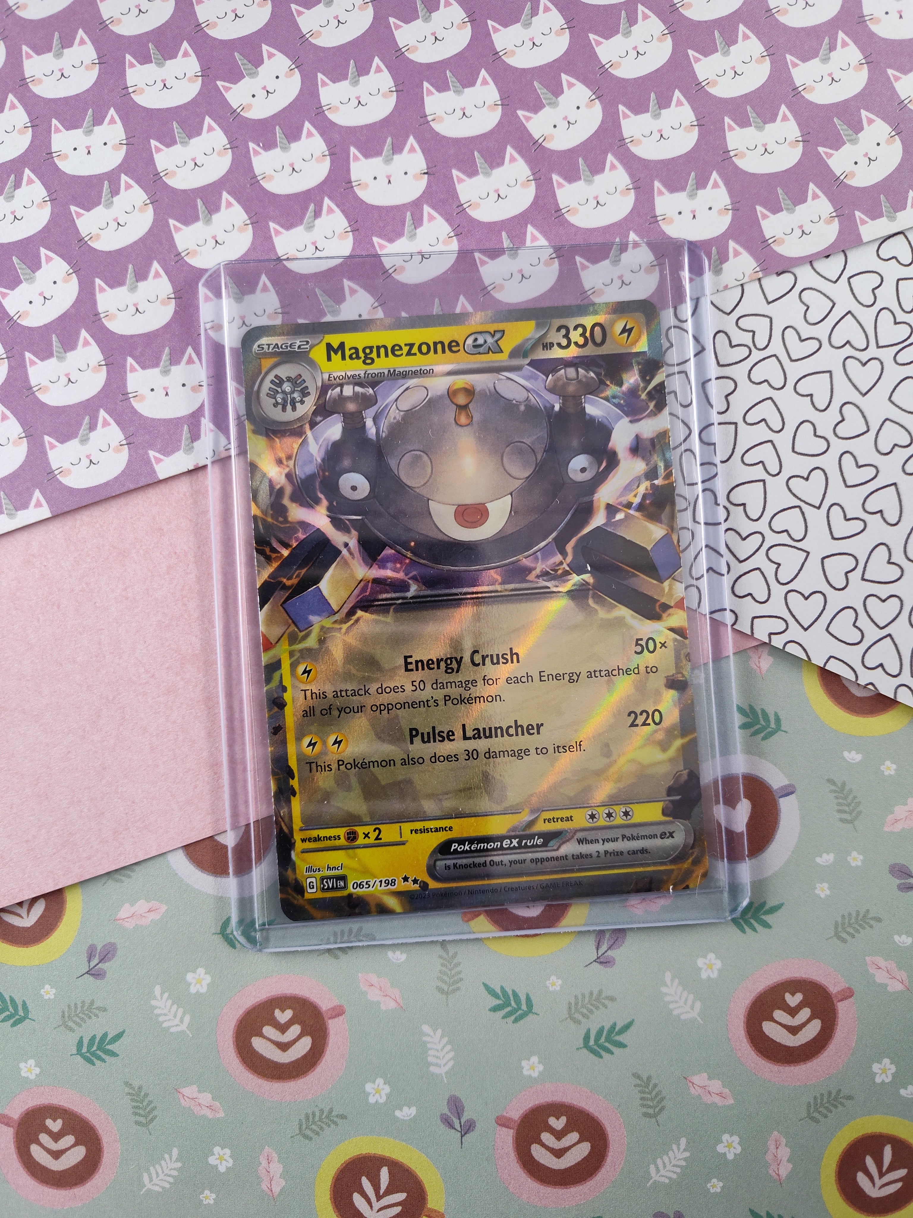 Pokemon TCG - Magnezone ex Scarlet & Violet Full Art Holo