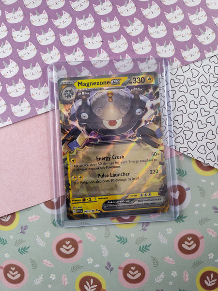 Pokemon TCG - Magnezone ex Scarlet & Violet Full Art Holo Card SV1 065 Pfaltzcraftsmore Pokemon TCG - Magnezone ex Scarlet & Violet Full Art Holo Card SV1 065 Pfaltzcraftsmore
