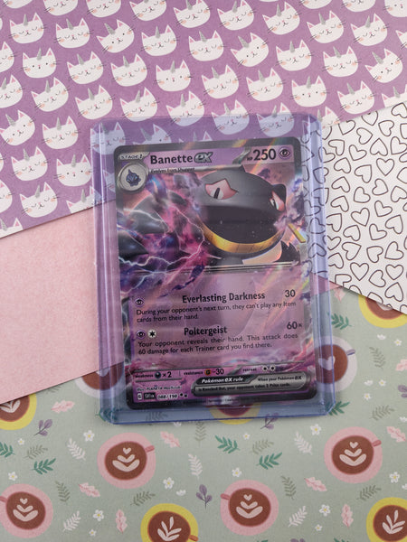 Pokemon TCG - Banette ex Scarlet & Violet Full Art Holo Card SV1 088/1 Pfaltzcraftsmore Pokemon TCG - Banette ex Scarlet & Violet Full Art Holo Card SV1 088/1 Pfaltzcraftsmore