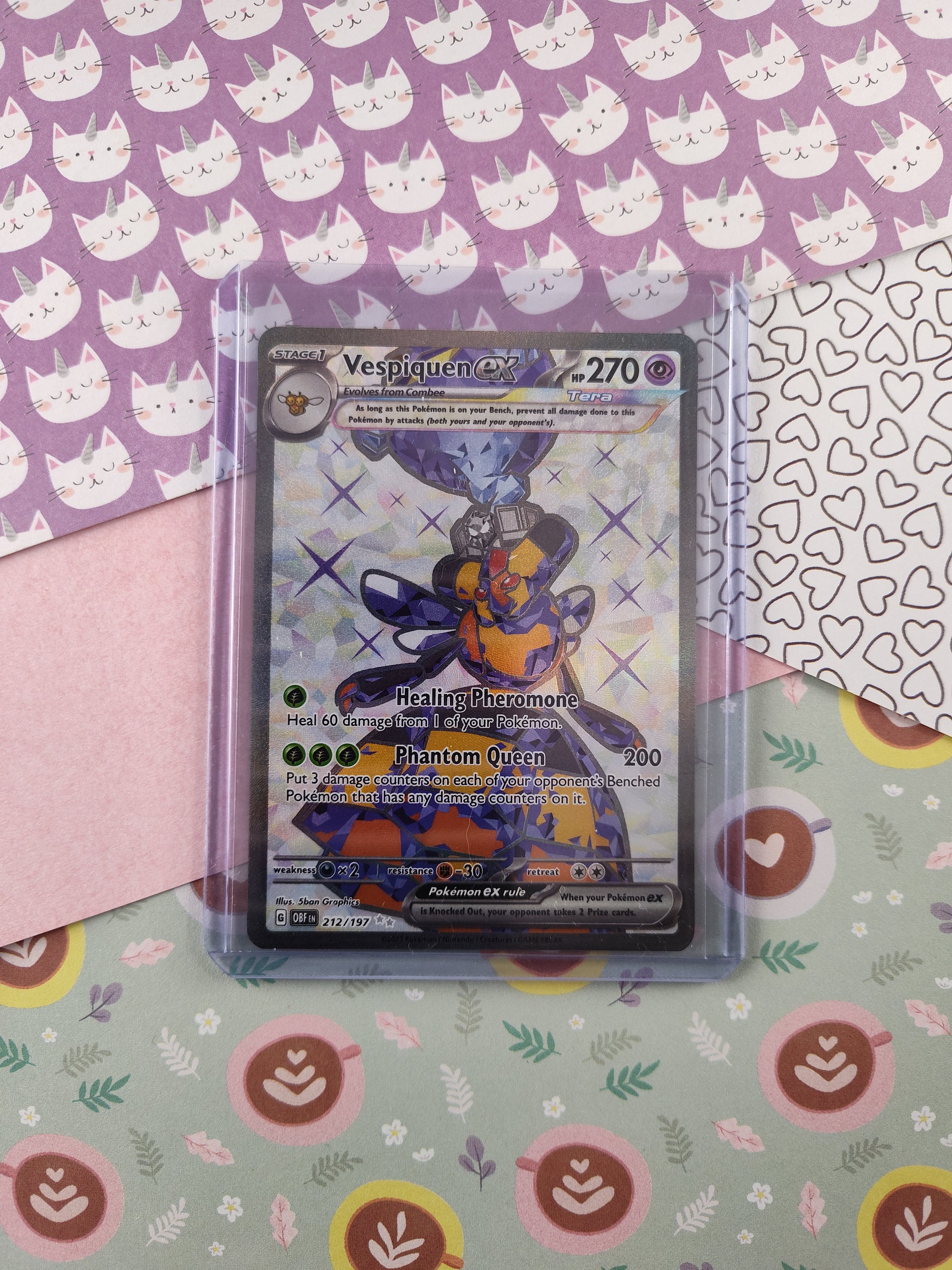 vespiquen ex pokemon card value Price & Details Astral Radiance Weakness / Resistance / Retreat Cost Pokemon Card Vespiquen ex sv3