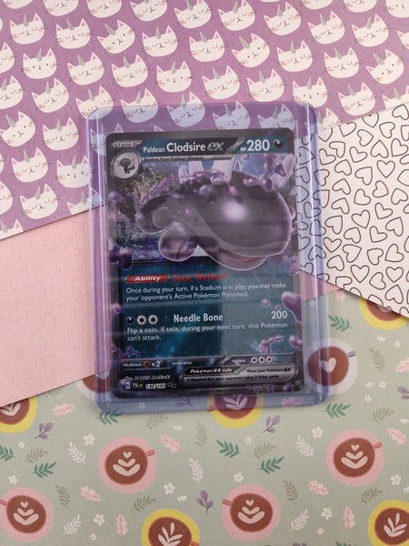 Pokemon TCG - Paldean Clodsire ex Scarlet & Violet Full Art Holo Card Pfaltzcraftsmore Pokemon TCG - Paldean Clodsire ex Scarlet & Violet Full Art Holo Card Pfaltzcraftsmore