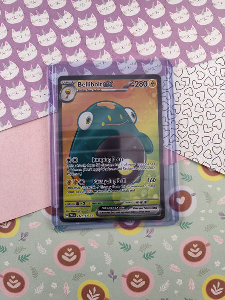Pokemon TCG - Bellibolt ex Scarlet & Violet Full Art Holo Card PAL 237 Pfaltzcraftsmore Pokemon TCG - Bellibolt ex Scarlet & Violet Full Art Holo Card PAL 237 Pfaltzcraftsmore