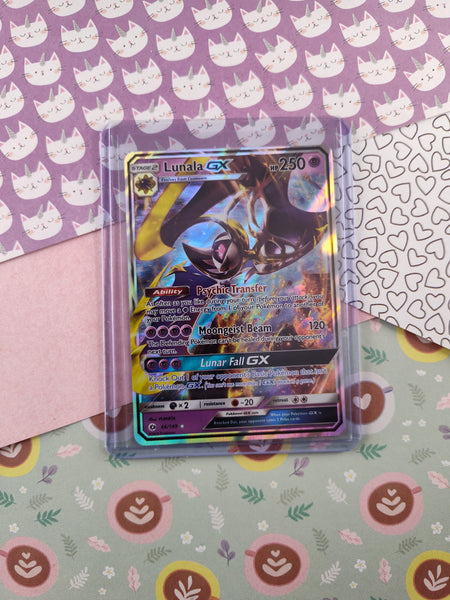 Pokemon TCG - Lunala GX Sun & Moon Full Art Holo Card 66/149 - NM Pfaltzcraftsmore Pokemon TCG - Lunala GX Sun & Moon Full Art Holo Card 66/149 - NM Pfaltzcraftsmore
