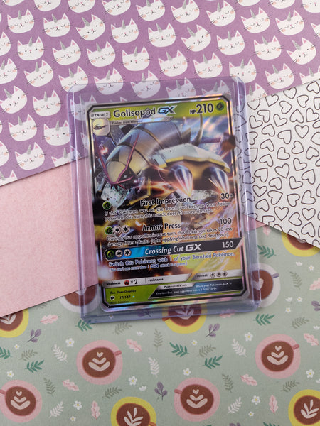 Pokemon TCG - Golisopod GX Burning Shadows Full Art Holo Card 17/147 - Pfaltzcraftsmore Pokemon TCG - Golisopod GX Burning Shadows Full Art Holo Card 17/147 - Pfaltzcraftsmore
