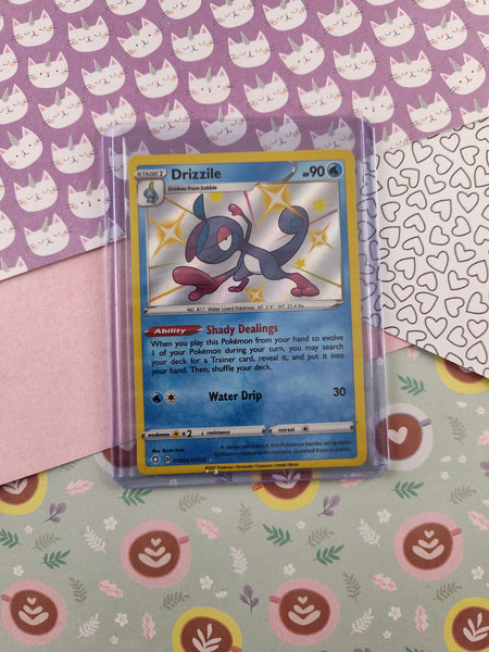 Pokemon TCG Rare Drizzile Shining Fates Shiny Vault Holo Card SV026/SV Pfaltzcraftsmore Pokemon TCG Rare Drizzile Shining Fates Shiny Vault Holo Card SV026/SV Pfaltzcraftsmore