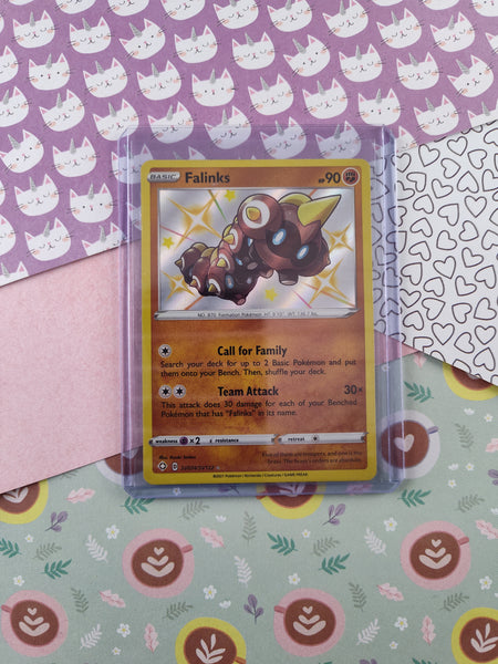 Pokemon TCG Rare Falinks Shining Fates Shiny Vault Holo Card SV074/SV1 Pfaltzcraftsmore Pokemon TCG Rare Falinks Shining Fates Shiny Vault Holo Card SV074/SV1 Pfaltzcraftsmore