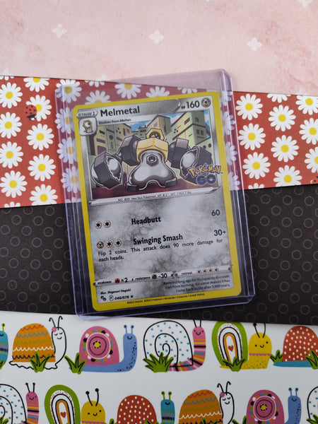 Pokemon TCG - Melmetal Pokemon GO (Stamped) Holographic Card 046/078 - Pfaltzcraftsmore Pokemon TCG - Melmetal Pokemon GO (Stamped) Holographic Card 046/078 - Pfaltzcraftsmore