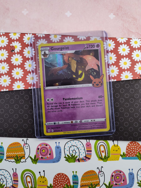 Pokemon TCG - Gourgeist Trick or Trade (Stamped) Holographic Card 077/ Pfaltzcraftsmore Pokemon TCG - Gourgeist Trick or Trade (Stamped) Holographic Card 077/ Pfaltzcraftsmore