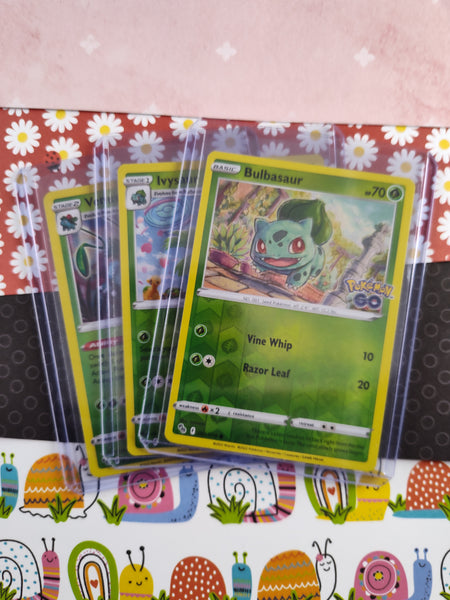 Pokemon TCG - Bulbasaur Evolutions Pokemon GO (Stamped) Reverse Holo C Pfaltzcraftsmore Pokemon TCG - Bulbasaur Evolutions Pokemon GO (Stamped) Reverse Holo C Pfaltzcraftsmore