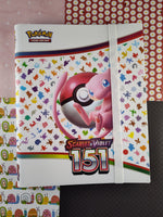 Pokemon Scarlet & Violet 151 Mew 9-Pocket Binder, 20 Pages, Like New