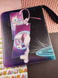 Pokemon Legendary Mewtwo Faux Leather 9-Pocket Binder, Like New