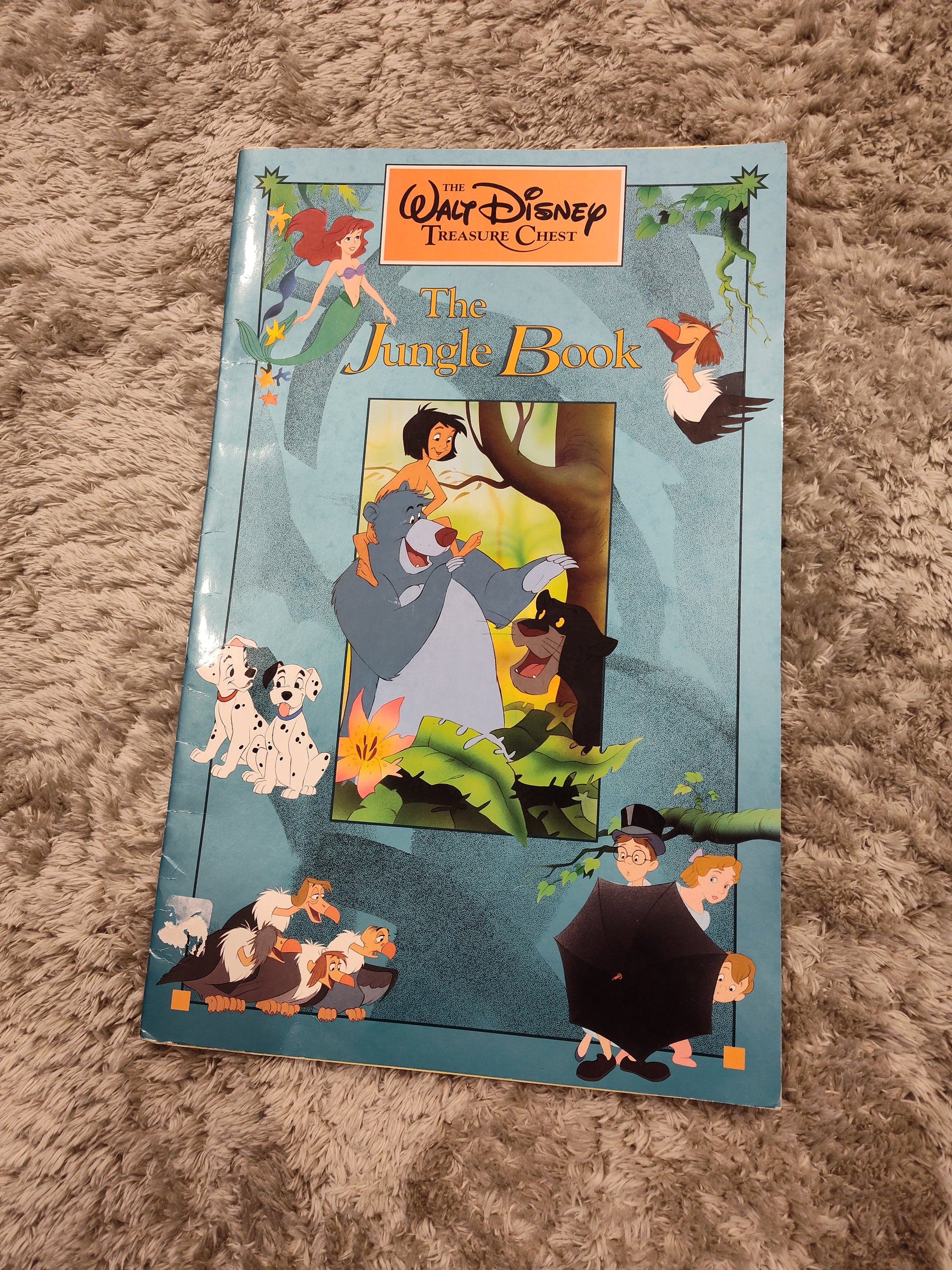 Disney treasures 1994 限定版 Vintage 1994 The Walt Disney Treasure Chest: The Jungle Book