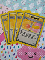 Vintage Rare - Set/4 Lass Base Set 2 Non-Holo Pokemon Cards 104/130 - LP