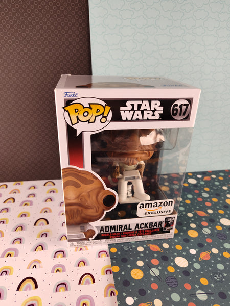 Funko Pop! Star Wars, Admiral Ackbar Bobblehead #617 NIB