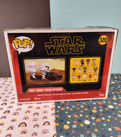 Funko Pop! Star Wars, First Order Tread Speeder Double-Bobblehead #320 NIB