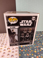 Funko Pop! Star Wars, Bounty Hunters Collection: 4-LOM Oversized Bobblehead #439 NIB