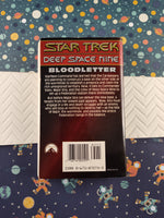 Vintage 1993 1st Printing Star Trek, Deep Space Nine: Bloodletter #3 Pocket Books Softcover