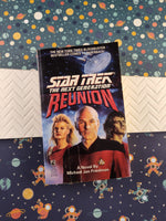 Vintage 1992 1st Printing Star Trek, The Next Generation: Reunion Pocket Books Softcover