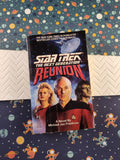 Vintage 1992 1st Printing Star Trek, The Next Generation: Reunion Pocket Books Softcover