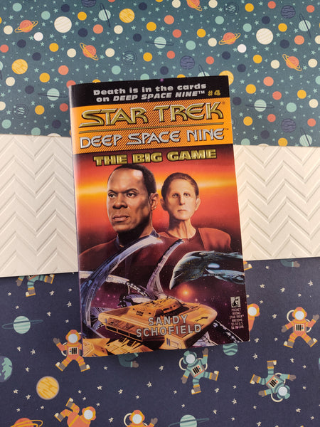 Vintage 1993 1st Printing Star Trek, Deep Space Nine: The Big Game #4 Pocket Books Softcover