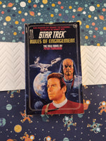 Vintage 1990 1st Printing Star Trek: Rules of Engagement #48 Pocket Books Softcover