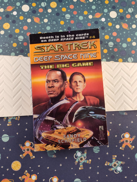 Vintage 1993 1st Printing Star Trek, Deep Space Nine: The Big Game #4 Pocket Books Softcover